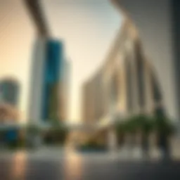 Modern architectural design of Al Attar Business Center