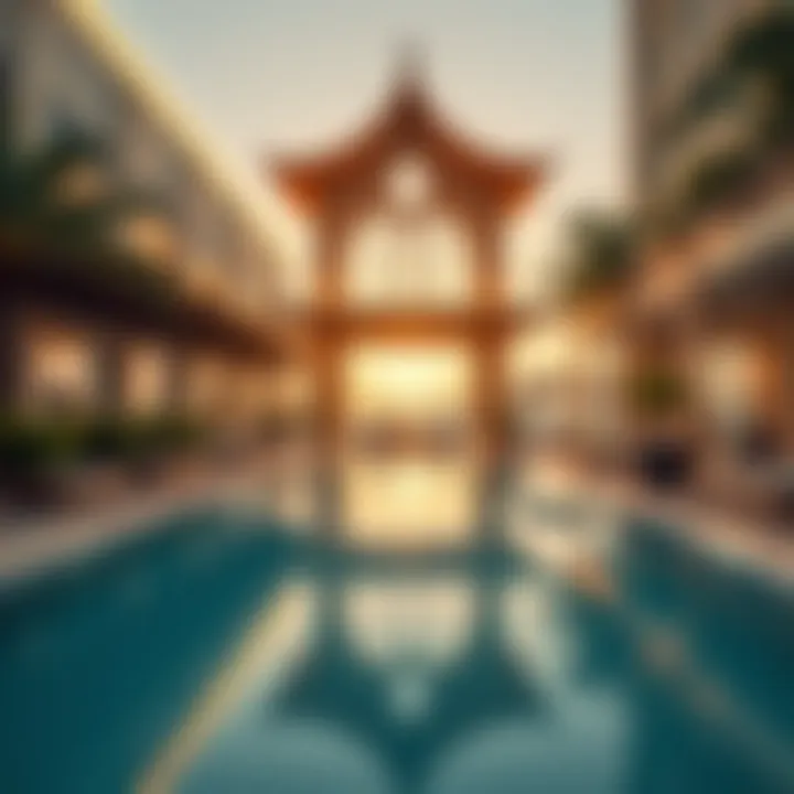 Luxurious amenities and recreational facilities at Bay Central