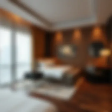 Budget-Friendly Hotel Room Cozy budget hotel room with modern decor