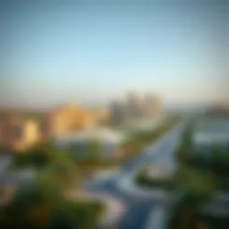 Elegant skyline of Palmiera showcasing modern architecture