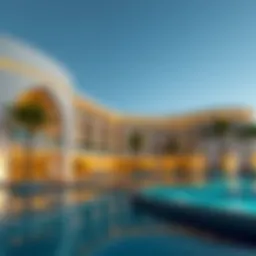 Stunning architectural design of SLS Dubai Hotel Residences